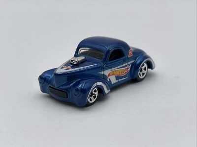 Hot Wheels 2008 New Models Custom/Racing '41 Willys Coupe Blue Loose - Image 1 of 4