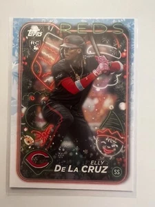 2024 Topps Holiday Hidden Elf Elly De La Cruz #HE-13 Rookie RC - Picture 1 of 4
