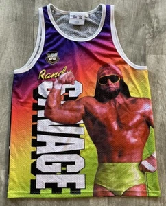 Chalk Line WWE Macho Man Randy Savage Tank Top Jersey Sz M Wrestling WWF WCW - Picture 1 of 8