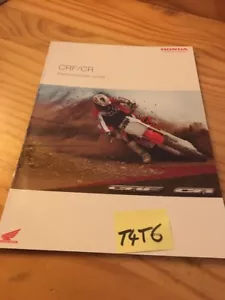 Honda Cr Crf 450 250 100 70 50 85 Moto Catálogo Folleto Catálogo Prospecto - Imagen 1 de 7