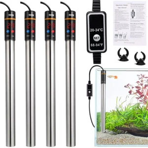 500W LCD Digital Aquarium Heater Anti-Explosion Electronic Thermostat Fish Tank - Picture 1 of 19