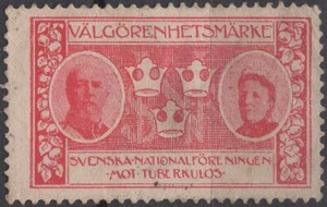ES9814 Reklamemarken: Anti TBC Schweden - Bild 1 von 1