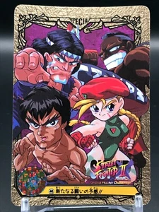 Cammy Fei Long STREET FIGHTER IICARDDASS TCG CAPCOM JAPÓN 1994 Raro F/S No.40 - Imagen 1 de 12