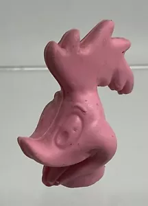 Vintage Warner Brothers 1975 rosa Gummi Woody Woodpecker Bleistift Topper - Bild 1 von 5