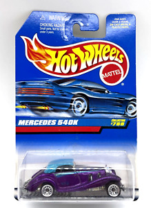 Hot Wheels Mercedes 540K Collector #788 Purple 1997 Mattel #19957