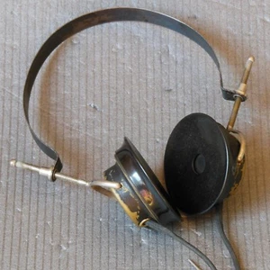 Auriculares Schürmann 2000Ω Trolit Especificación / Receptor detector / Radio / WW1 WW2 - Imagen 1 de 9
