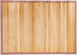 Idesign Formbu Tappetino in Bambù Antiscivolo,Tappeto Runner Impermeabile per Bagno - Foto 1 di 12