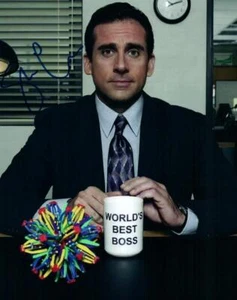 Steve Carell 8x10 Autographed Signed Photo Good Looking and COA - Picture 1 of 1