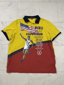 Polo Ralph Lauren Carros de Fuego Campeonato Olímpico Estadio Para Hombres Talla XL - Imagen 1 de 12