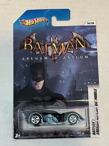 2011 Hot Wheels Batman 6/8 BATMAN: ARKHAM ASYLUM BATMOBILE S30 - Picture 1 of 2