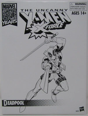 Marvel Legends 80 Years Uncanny X-Men X-Force Deadpool Sealed White Mailer Box - Изображение 1 из 2