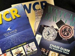 WCR TWO ISSUES 2005 & Watch Jewelry 2007 Magazine NEAR MINT - Imagen 1 de 4