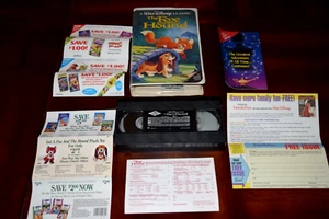 DISNEY Home Video Classic THE FOX AND THE HOUND (Black Diamond) VHS - Picture 1 of 12