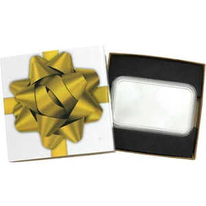 Blank Customizable Bullion 5oz .999 Fine Silver Bar by SilverTowne in Gift Box - Picture 1 of 8