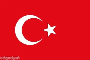 BANDIERA TURCHIA TURKEY FLAG NASTRINI 100 x 140 - Foto 1 di 1