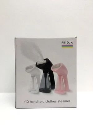 Fridja f10 Handheld Clothes Steamer - Powerful 1500W Portable White NEW - image 1 of 4
