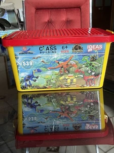 Juego de bloques de construcción de dinosaurios STEM juguete kit de construcción - Imagen 1 de 16