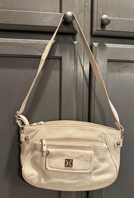 Bolsa de ombro feminina Giani Bernini couro creme hobo - Muitos bolsos - Média - Imagem 1 de 4