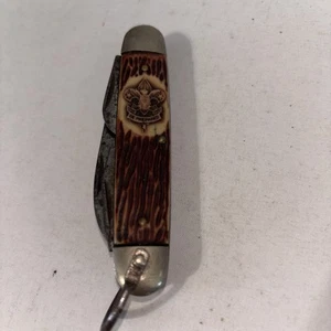 Vintage Boy Scout Of America Pocket Knife “be Prepared” - Picture 1 of 4