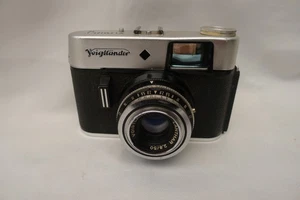 Vintage Voigtlander Vitoret R 35mm Viewfinder Camera Lanthar 2.8/50 Lens + Case - Picture 1 of 12