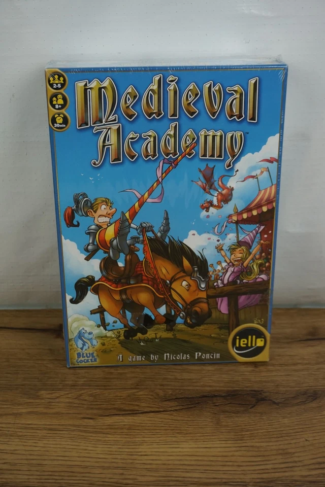 MEDIEVAL ACADEMY (Original) BOARD GAME Complete SEALED iello - Image 1 of 1