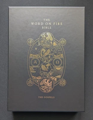 The Word on Fire Bible (Volume I):  The Gospels [Leather w/box] - Image 1 of 4