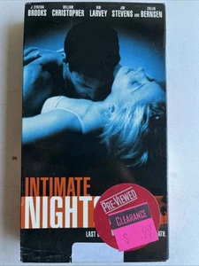 Intimate Nights VHS Kassette 1998 Romantischer Thriller J Cynthia Brooks Kim Yates - Bild 1 von 2