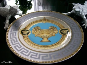 Rosenthal Versace Prestige Gala Le Bleu 1 x Brotteller 18 cm ***1 A NEUWARE*** - Bild 1 von 13