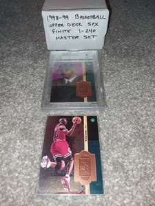 1998/99 SPX FINITE BASKETBALL Complete Set w/ Rookie Subset 1-240 GRADED CARTER - Picture 1 of 1