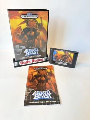 ALTERED BEAST SEGA Genesis Very Nice Complete CIB *Authentic* Deep Cleaned! - Image 1 of 4