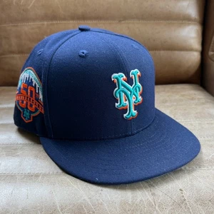 New Era Mütze Club MLB Ice Cold Fashion New York Mets NY Islanders NHL 7-3/8 getragen - Bild 1 von 7
