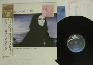 DEAD OR ALIVE "Mad, Bad & Dangerous To Know" EPIC 28 3P-769 JAPAN OBI SHRINK LP - Picture 1 of 1