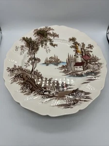 Johnson Bros. de colección Juego de 4 platos de cena decorativos The Old Mill England - Imagen 1 de 16