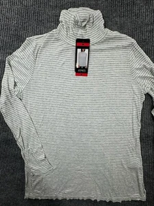 Jones New York Shirt Womens Size Medium Pullover Long Sleeve Tee Turtleneck Top - Picture 1 of 11