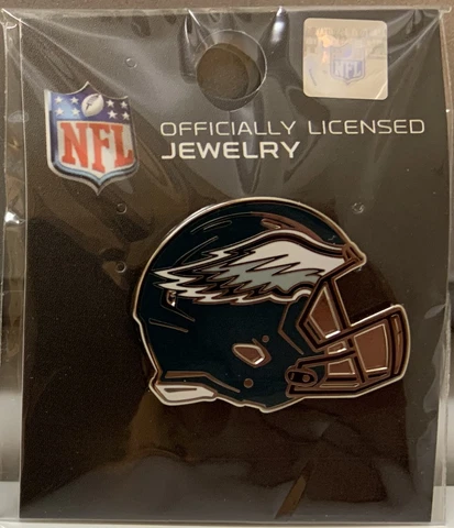 PHILADELPHIA EAGLES HELMET LAPEL COLLECTOR PIN NEW WINCRAFT Cover