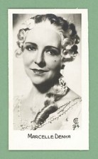 Movie Actress Marcelle Denya 1932 Bridgewater Film Stars Series 1 #94 Photo Card