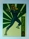 1994 MARVEL UNIVERSE (V) - SUSPENDED ANIMATION CARD - INV WOMAN ( 3 OF 10 )  