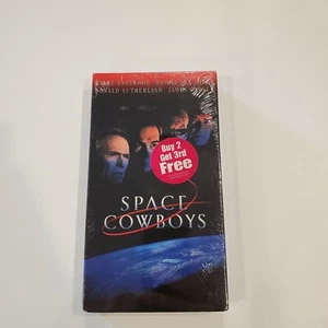 Space Cowboys Sealed VHS 2001 Clint Eastwood Tommy Lee Jones Garner NEW - Bild 1 von 3