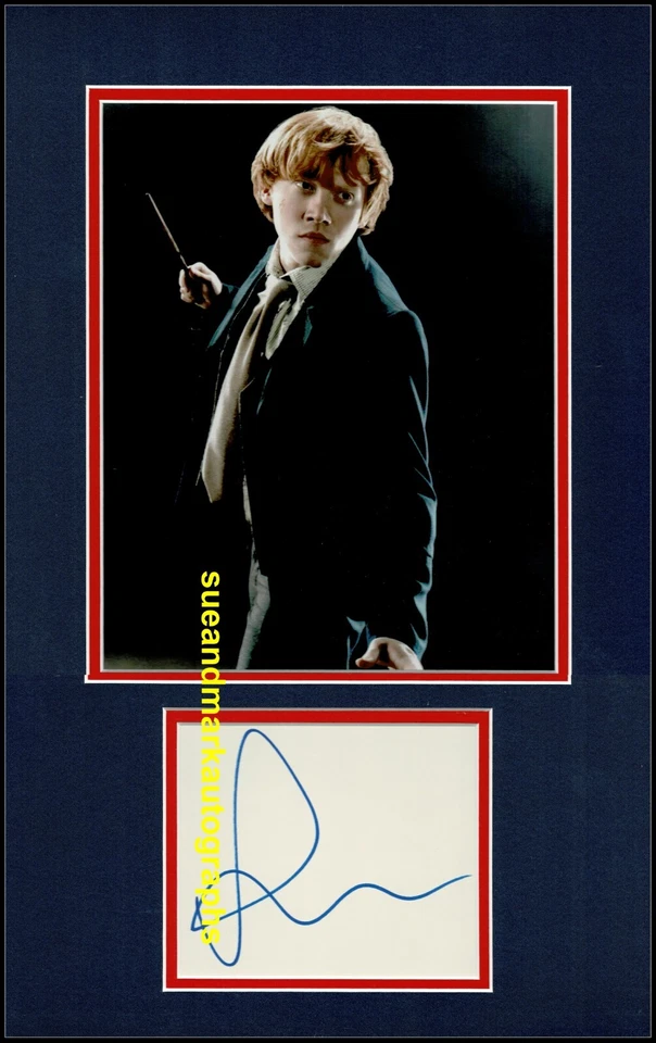 Rupert Grint Ron Weasley Harry Potter Autograph Signed UACC RD 96 - Image 1 of 1