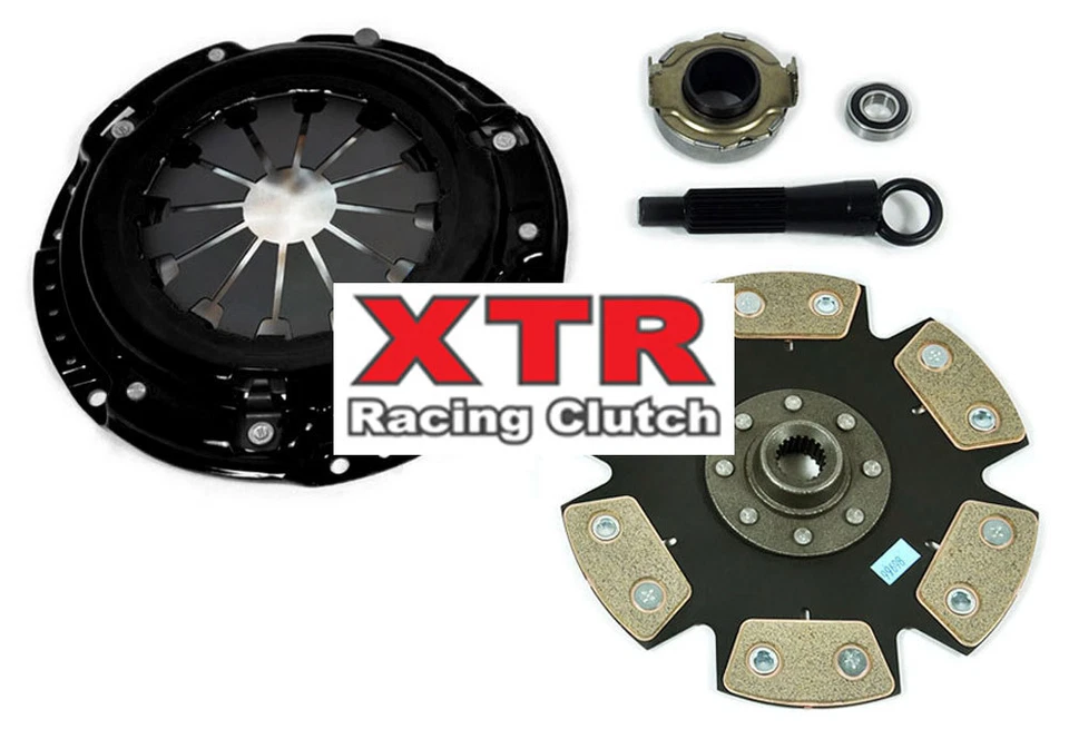 XTR XTREME STAGE 6 RIGID CLUTCH SET for 1990-1991 HONDA CIVIC CRX D15 D16 - Image 1 of 1
