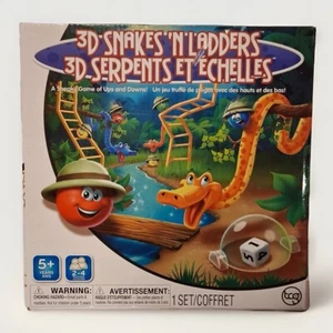 Snakes 'N Ladders 3D Sneaky Gioco di Ups & Downs 2015 Completo - Foto 1 di 2