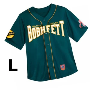Disney Parks Star Wars Boba Fett Baseball Trikot Erwachsene LARGE Galactic Outlaw - Bild 1 von 6