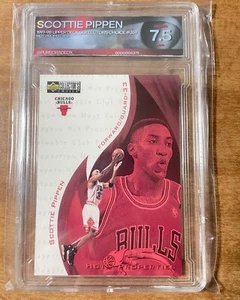 1997-98 Upper Deck Collector's Choice Hot Properties Scottie Pippen #359 PGX 7.5 - Picture 1 of 2