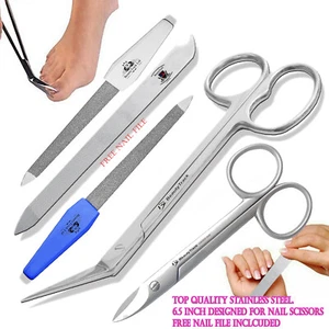 Toe Nail Scissors Extra Long Handle Pedicure Manicure Chiropody Podiatry Scissor - Picture 1 of 23