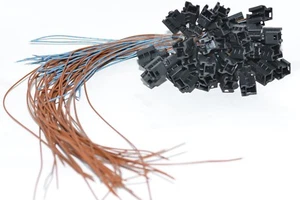 4x Kabel / Kabelsatz mit Stecker / Steckverbinder von Tyco / TE Typ 1-1355470-1A - Picture 1 of 7