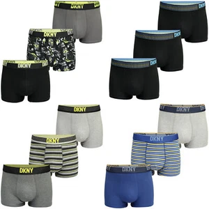 DKNY Mens Mainline Boxer Trunks (3-Pack) - Picture 1 of 10