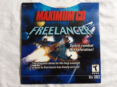 Freelancer, ACDSee, Sandra 2003, Norton game demo MaximumCD May 03 FREE SHIPPING - Image 1 of 3