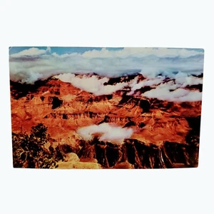 Postcard Grand Canyon National Park CO Fred Harvey Restaurants Advertisement - Imagen 1 de 3