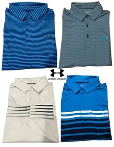 Under Armour UA Men's Stretch Breathable Performance Golf Polo Shirt - Picture 1 of 23