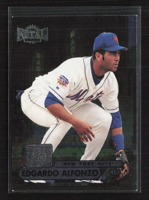 1998 Metal Universe #20 Edgardo Alfonzo - Image 1 of 2